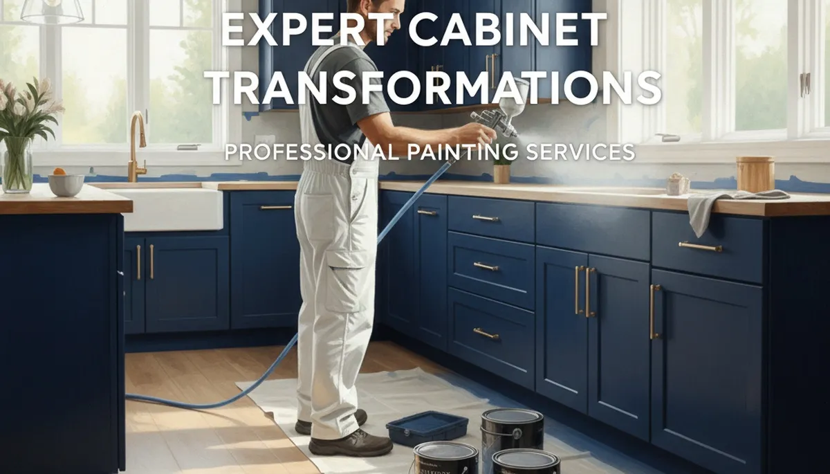 Cabinet painting service in Chandler, AZ for durable, fresh cabinet finishes in desert kitchens