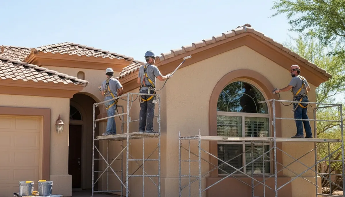 Painting contractor in Chandler, AZ serving residential and commercial properties