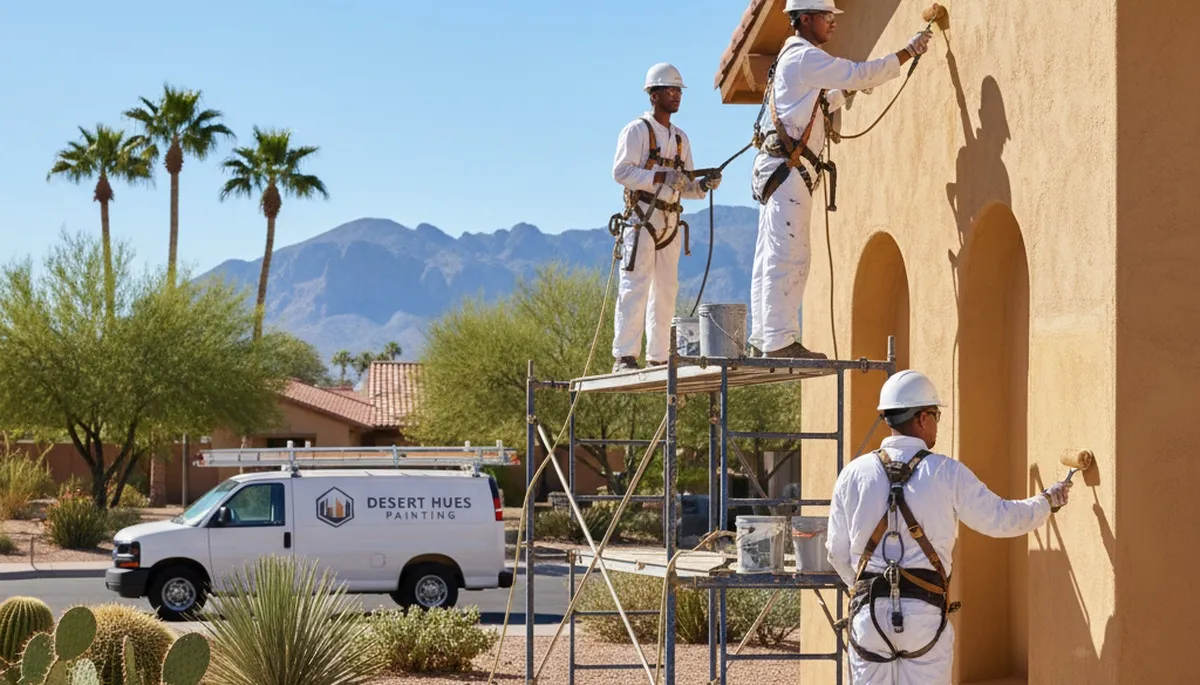 Painting company in Chandler, AZ providing interior and exterior house painting services