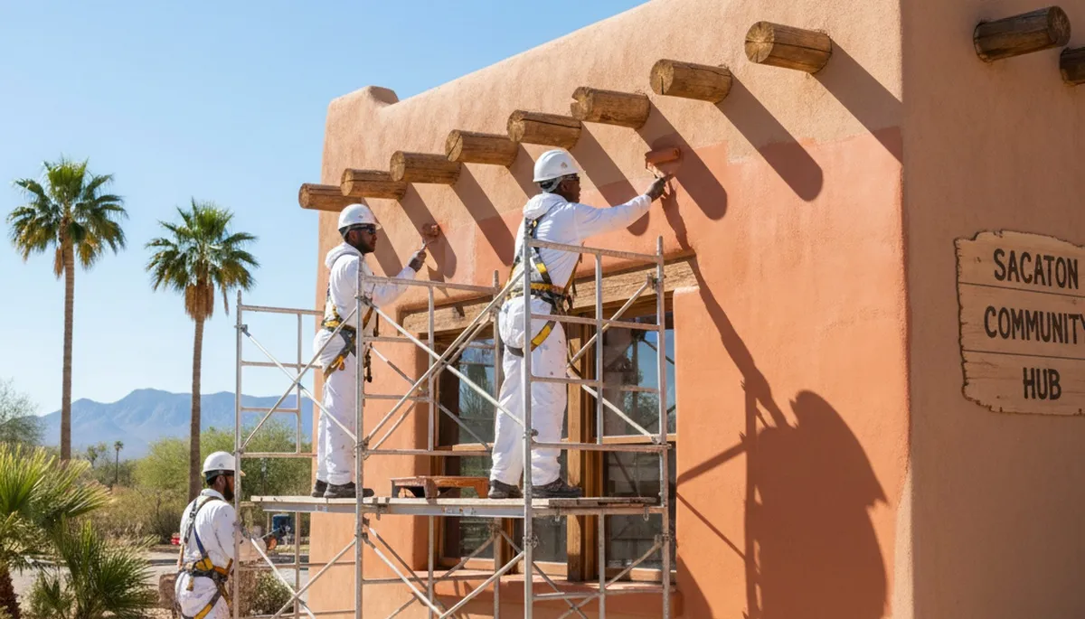 Professional painters in Chandler, AZ providing residential and commercial painting services