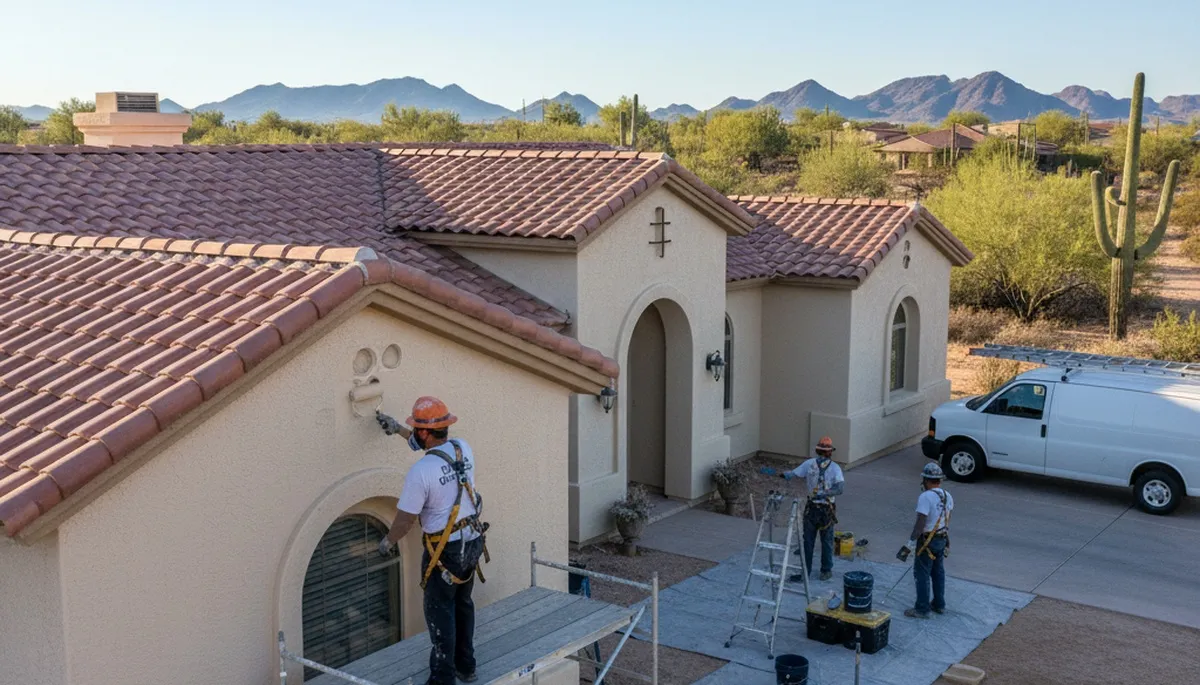 Chandler, AZ painting contractors providing professional residential and commercial painting services